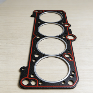 Joint de culasse en acier inoxydable estampé sur mesure - Usiné CNC, certifié ISO9001, OEM pour la reconstruction de moteurs diesel, pièces d'excavatrice - Product Image 1