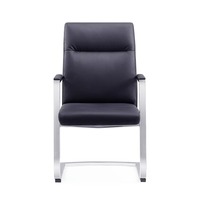 Silla Ejecutiva Moderna de Oficina con Elevación y Altura Ajustable, en Cuero PU