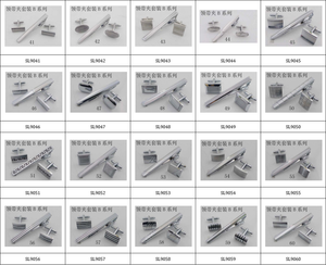 男性用ネクタイクリップセット真鍮素材正方形丸型カフリンク中国工場卸売価格 - Product Image 4