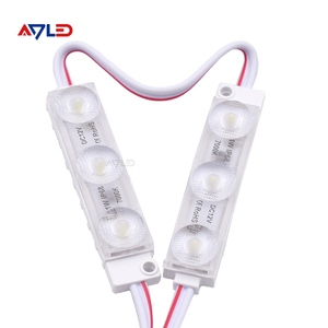 โมดูลไฟ LED สีขาว DC12V 24V สำหรับตัวอักษรช่องแสงในอาคาร 7000K ปรับความสว่างได้ 3 หลอด LED SMD แบบนุ่ม ชิป 2835 IP68 โมดูลไฟ LED สำหรับงานเชิงพาณิชย์ - Product Image 3