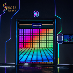 <span class=keywords><strong>Tapis</strong></span> de jeu interactif LED <span class=keywords><strong>RGB</strong></span> pour sol avec contrôle DMX512, indice de protection IP54, pour salles de jeux commerciales - Product Image 5