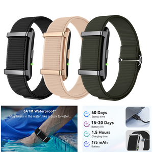 Bracelet intelligent Y25 résistant à l'eau, tracker d'activité et de fitness portable, 173 modes sportifs, bracelet connecté avec <span class=keywords><strong>application</strong></span> <span class=keywords><strong>gratuite</strong></span> - Product Image 1