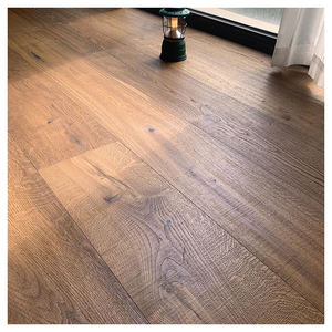 NUEVO Suelo de Madera Multicapa de Roble Blanco Grado AA, Económico y Rústico, Garantía de 5+ Años, Instalación con Sistema de Clic, Estilo Contemporáneo - Product Image 4