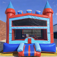 Château gonflable en PVC de 13 pieds avec module marbre, certifié CE, pour équipement de jeux souples commerciaux et fêtes