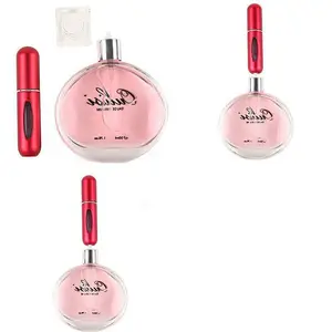 5ml 8ml 10ml bouteille de parfum portable spécifique au voyage bouteille de parfum de couleur unie en aluminium