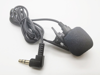 Collier Conférence Clip Tissu Mini Invisible Main Libre Haut-Parleur Microphone
