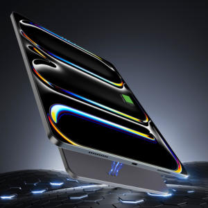 Support pour <span class=keywords><strong>tablette</strong></span> 11 pouces avec charge PIN Point - 360 °   Panneau rotatif détachable et réglage multi-angles - Product Image 5