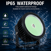 Lampe de pêche LED marine étanche IP65 800W 1000W 1200W pour bateau, lampe d'attraction de poissons sous l'eau pour la pêche au calmar et au thon