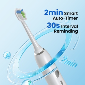 <span class=keywords><strong>Brosse</strong></span> à dents électrique sonique intelligente 360° la plus vendue, <span class=keywords><strong>5</strong></span> modes avec fonction de nettoyage progressif et tête de <span class=keywords><strong>brosse</strong></span> rechargeable - Product Image 5
