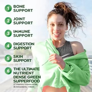 Capsules de Moringa de qualité supérieure 100% pures, extrait d'herbes, vitamine, super aliment, ingrédients naturels riches en poudre dans une bouteille - Product Image 4