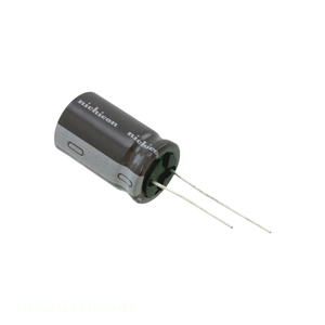 Condensateur traversant à monture radiale UCS2G470MHD, aluminium, 47 µF, 20 %, 400 V - Product Image 1