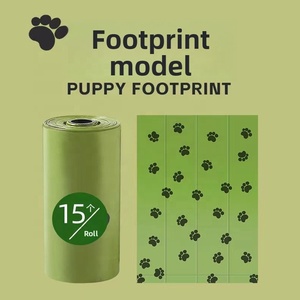 Bolsas Biodegradables para Excremento <span class=keywords><strong>de</strong></span> Perro, Ecológicas, Gruesas, con Boca Plana, Paquete <span class=keywords><strong>de</strong></span> 15, a Prueba <span class=keywords><strong>de</strong></span> Fugas, Venta al por Mayor, OEM, ODM, Fábrica - Product Image 2