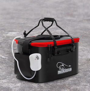 Thicken Fishing Bag Folding EVA Fishing Bucket Portable Live Fish <b>Box</b> <b>Storage</b> Outdoor Waterproof <b>Camping</b> Hiking Bag - Product Image 1