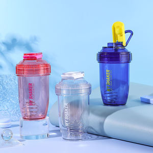 Custom Logo Gym Protein Bpa Free Plastic Shaker <b>Cup</b> Portable Fitness Sports Shaker Water Bottle - Product Image 5