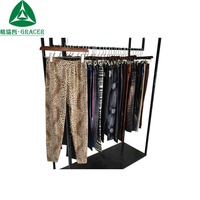 Leggings d'hiver en gros mélangés de haute qualité Guangzhou vêtements Vintage bas prix balles de coton à col haut propres d'occasion