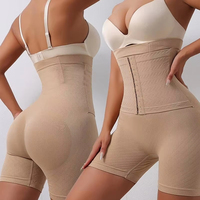 Ceinture de soutien respirante pour femme, gaine abdominale amincissante, culotte gainante une pièce