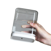Boîte rectangulaire transparente de conservation de compartiment multi de capacité faite de matériel de pp commode pour stocker différentes nourritures