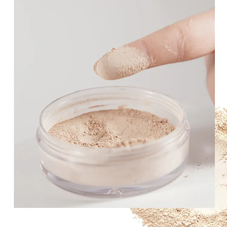 Più lucido Viso Loose Powder Viso Make up il Controllo del Petrolio Impostazione Cipria In Polvere di Alta Qualità A Basso Moq Prodotti di Tendenza 2021