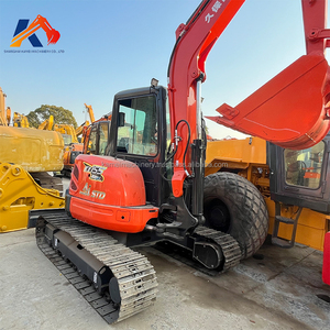 Meilleur prix Original Japon Kubota KX155 KX135 KX161 Mini excavatrice de 5 tonnes d'occasion Marque de vente à chaud Machine de pelle de construction d'occasion - Product Image 1