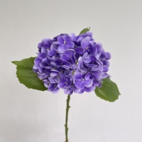 Bunga Hydrangea PU Buatan HGA Grosir, Bunga Hydrangea Palsu Realistis untuk Dekorasi Rumah, Kantor, dan Centerpiece Resepsi Pernikahan