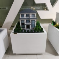 Mesa de Arena Fotovoltaica Personalizable para Maquetas de Villas y Casas Autoconstruidas con Visualización de Geomorfología Topográfica