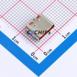 BX-TYPE-C-C-MWT16P USB Connector SMD Connector ( Connector Type: Type-C )( Gender: Female )( Mounting Type: Horizontal Mount ) - Product Image 1