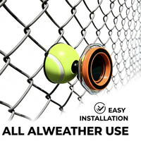 Cadre de protection pour terrain de basketball avec stabilisation d'image Modèle A12, support de téléphone portable avec filet d'isolation