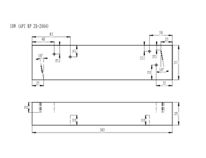 A5/IOW Ultraschall Strahl Kalibrierung <span class=keywords><strong>Block</strong></span> <span class=keywords><strong>Standard</strong></span> NDT Ultraschall Fehler Kalibrierung <span class=keywords><strong>Block</strong></span> - Product Image 4