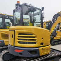 Mini-excavatrice sur chenilles CE EPA 5 tonnes, modèle très demandé, avec accessoires en option