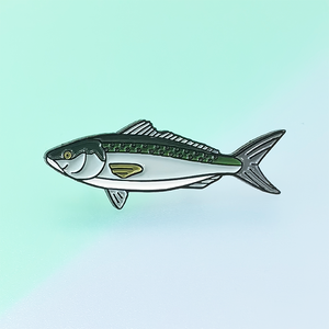 Nhà Máy Giá Tùy Chỉnh Kim Loại Cá Hình Dạng Nhuộm Màu Đen Mạ <span class=keywords><strong>Pin</strong></span> Huy Hiệu Mềm Men Ve Áo <span class=keywords><strong>Pin</strong></span> - Product Image 2