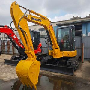 Mini-excavatrice Komatsu PC55 d'occasion à bas prix, 5 tonnes, excavatrice d'occasion en bon état - Product Image 1