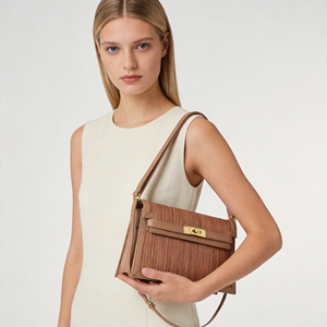 Sac à main en bois élégant et écologique pour femmes, sac à main de soirée portable à la mode pour les fêtes de printemps - Product Image 6