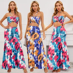 2024 New Fashion Hot Selling Trend Sexy Women's Dress summer casual Two Piece Set for Women's clothes Wear