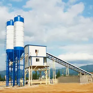 Hzs90m3 Ready Mixed Concrete Batching Plant Price For Manufacturing Plants Concrete Mixing Station