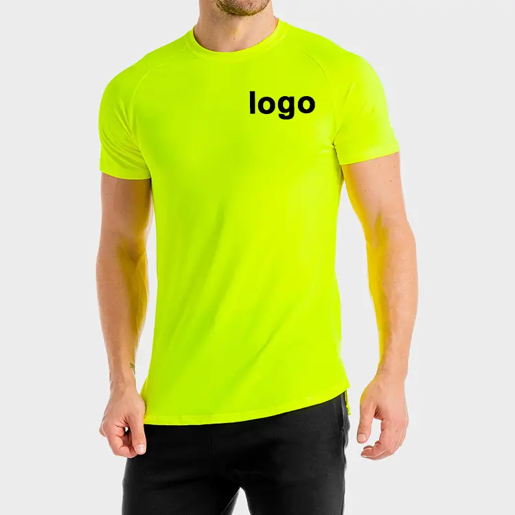 Gimnasio ropa Streetwear 95 algodón 5. El mundo camiseta en blanco simple logotipo personalizado de los hombres de gimnasio T camisa para hombre