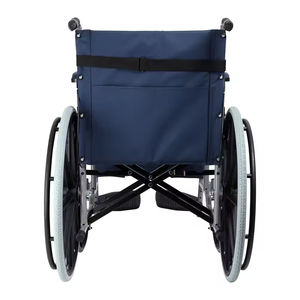 Fauteuil roulant manuel pliant handicapé de haute qualité et bon marché avec cadre en acier pour la physiothérapie pour handicapés - Product Image 3
