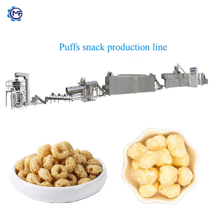 Ligne de production de snacks soufflés croustillants avec extrudeuse à double vis - Product Image 4