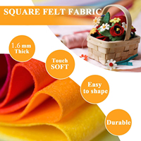 Feutre souple non tissé de couleur assortie de 12x18 pouces-Rouleau de feutre acrylique pour l'artisanat, la couture et le patchwork