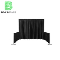 Système de supports réglables d'occasion en gros pour événements circulaires, toile de fond de mariage, tubes et draperies à vendre