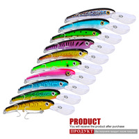 Leurre de pêche multicolore de 20 cm et 40 g pour la pêche à la traîne, idéal pour le bar, la truite et le saumon