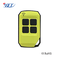 Control remoto impermeable YET2129 5 colores opcionales para puerta de garaje Ventana de puerta automática