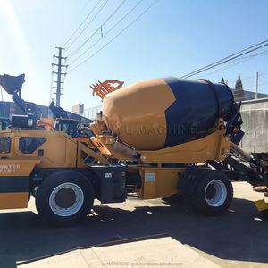 Camión hormigonera de carga automática de 4 metros cúbicos, coche mezclador de hormigón de carga automática a la venta - Product Image 1