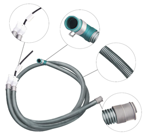 Tuyau de vidange manuel amélioré 5215ER2002G pour usage domestique, compatible avec les machines <span class=keywords><strong>à</strong></span> <span class=keywords><strong>laver</strong></span>, remplace AP4457291, garantie 1 an - Product Image 3