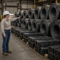 Bande de tôle d'acier au carbone de qualité export, bobine de tôle d'acier laminée à froid, taille personnalisée pour les acheteurs industriels mondiaux