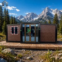 Vente directe usine – Maison conteneur extensible de 20 pieds, maison modulaire préfabriquée de luxe, norme AU CE, vente Australie Allemagne Royaume-Uni