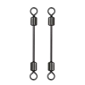 Accessoires <span class=keywords><strong>de</strong></span> pêche pour <span class=keywords><strong>carpe</strong></span> : Mousqueton pivotant en cuivre 13-15-17 mm, anti-corrosion, pour appâts et leurres. - Product Image 2