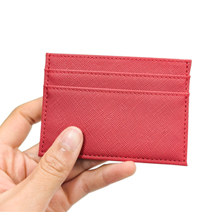 ארנק קטן מינימליסטי מעור PU עם לוגו בהתאמה אישית, מחזיק כרטיסים לגברים לשימוש עסקי - Product Image 6