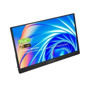 Mới nhất thiết kế máy tính xách tay màn hình 15.6 inch HD màn hình hiển thị bền loa chơi game máy tính xách tay màn hình - Product Image 1