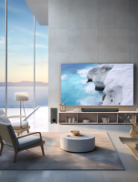 Nouvelle barre de son pour haut-parleur TV OEM 2.1 canaux Mini Sound Bar100w avec système de cinéma maison Mini Subwoofer