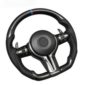 Volante in Fibra di Carbonio per <span class=keywords><strong>BMW</strong></span> Serie <span class=keywords><strong>E</strong></span> 1 3 X1 <span class=keywords><strong>X5</strong></span> X6 E70 E71 E84 E87 E90 - Product Image 2